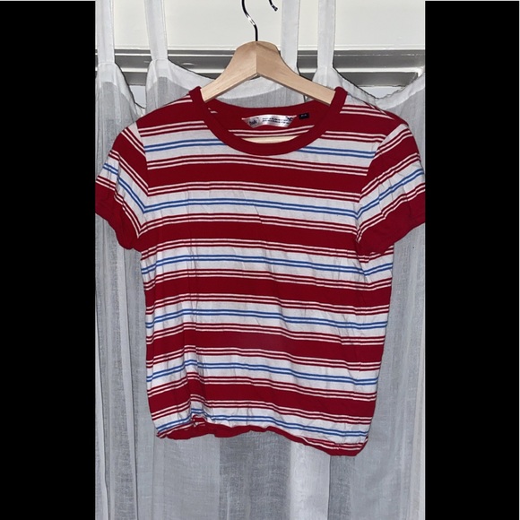 lined t-shirt - Picture 1 of 2